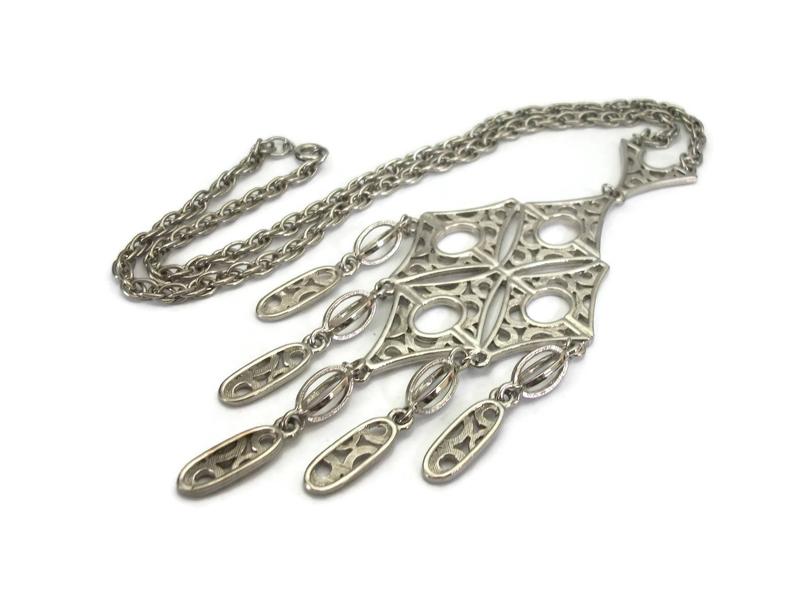 vintage silve necklace 60s ボールチェーン P-454-1298043681-1.jpg