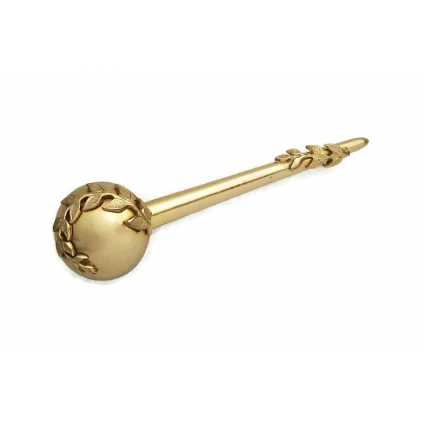 Vintage Rare 1930s 1940s Early Monet Brooch Gold Bar Pin Lapel Pin