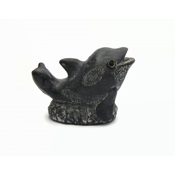 Vintage Wolf Originals Inuit Style Dolphin Figurine