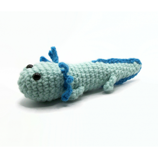 Amigurumi Axolotl Plushie 6 inch Crochet Axolotl Plushie Small Stuffed Animal