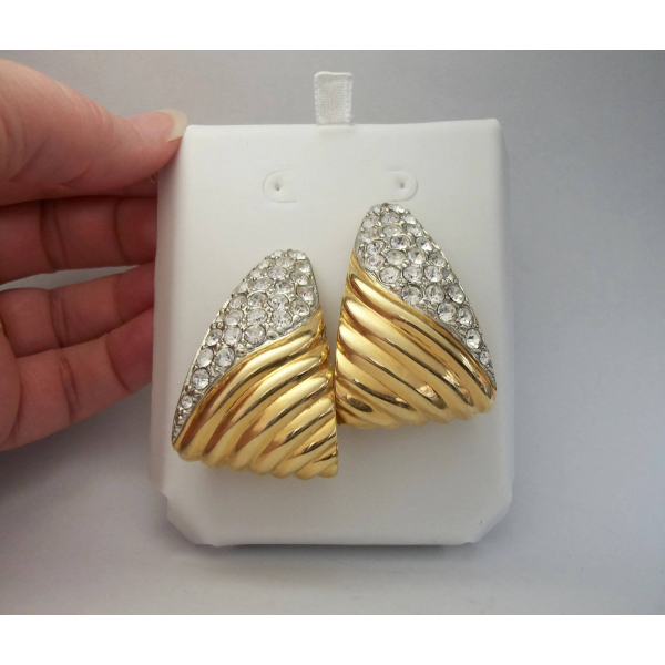 Les Bernard vintage designer earrings