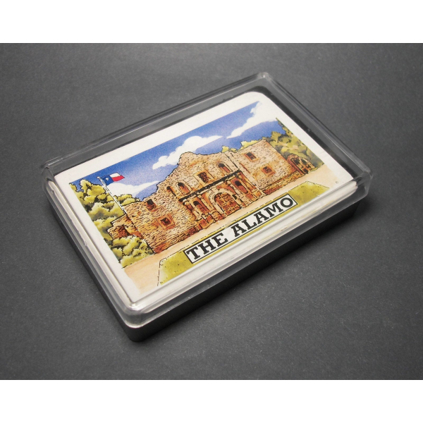 Vintage The Alamo playing cards standard bridge deck