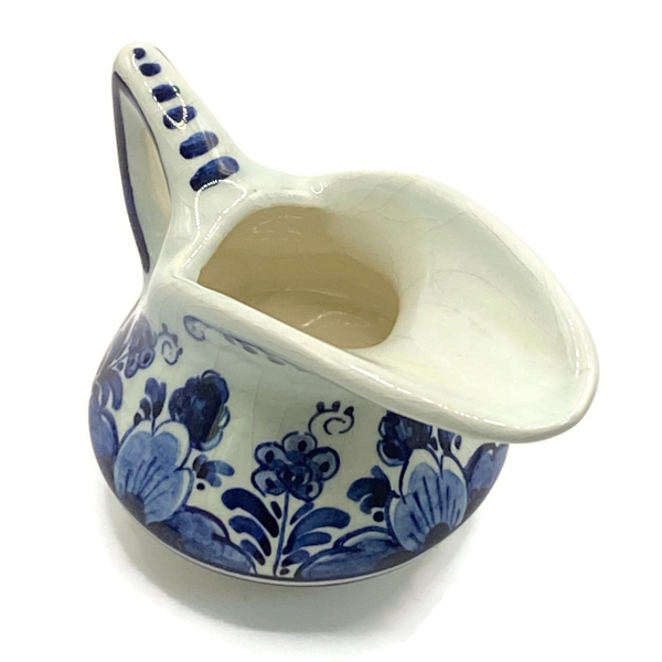 Delft Blue and White Beaked Creamer Mini Beak Pitcher 1434 Made in Holland