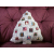 Christmas Tree Shaped Decorative Pillow Cushion 12" Throw Pillow  One of A Kind