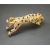 Vintage Panther Leopard Shoulder Brooch Gold Pave Crystal Rhinestones