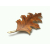 Vintage Guilloche Enamel Pin Oak Leaf Brooch Orange Brown Fall Autumn Leaf Pin
