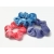 Velvet Hair Scrunchie Set of Three Scrunchies Pink Blue Purple Scrunchy Pack