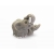 elephant and baby clay figurine miniature by COAD made in Peru