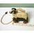 Rustic Wood Sheep Ram Pull Toy Decorative Figurine Home Decor