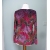 Vintage Carole Little Women's Shirt Blouse size M Purple Red Bronze Stretchy