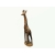 Hand Carved Giraffe Sculpture Figurine African Folk Art Home Decor 8 inches tall