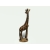 Vintage Hand Carved Wood Giraffe Figurine Statuette Sculpture Made in Africa