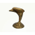 Vintage Tarnished Brass Dolphin Figurine Paperweight Small Leaping Dolphin