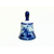 Vintage Delfts Blauw Blue and White Windmill Bell Hand Painted Delft Holland