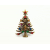 Vintage Eisenberg ICE Christmas Tree Brooch Pin Gold Multicolor Rhinestones