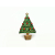 Small Vintage Gold and Enamel Christmas Tree Pin Brooch Lapel Pin Green with Red Beads Small Vintage Gold and Enamel Christmas Tree Pin Brooch Lapel Pin Green Red