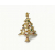 Vintage Gold Rhinestone Christmas Tree Brooch Pin Vintage Gold Rhinestone Christmas Tree Brooch Pin
