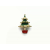 Vintage Tiny Christmas Pin Mini Enamel Christmas Tree Brooch Miniature Small