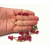 Banana Republic Necklace Gold Chain with Fuchsia Pink Magenta Bead Clusters 31.5 to 33.5 inches Long Layering Necklace Banana Republic Necklace Gold Chain with Fuchsia Pink Magenta Bead Clusters