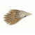 Vintage Rhinestone Wing Brooch Lapel Pin Antiqued Gold Angel Wing Bird Wing
