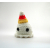 Amigurumi Ghost with Candy Corn Hat Small Crochet Ghost Halloween Decor