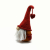 Crochet Gnome 7' tall Amigurumi Gnome with Red Hat Pumpkin Orange Coat and Heart