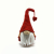 Amigurumi Gnome 7' tall Crochet Gnome with Red Hat Pumpkin Orange Coat and Heart