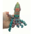 Amigurumi Crochet Squid Small Stuffed Animal Plushie Desk Decor Pocket Buddy Rai