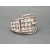 Vintage Silver Tone Buckle Ring with Clear and AB Crystals Crystal Rhinestones Size 7 1/4 Unisex Men's Women's Sparkly Country Western Ring Vintage Silver Tone Buckle Ring with Clear & AB Crystals Rhinestones Size 7 1/4