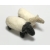 Needlefelted Primitive Sheep Pair Black and White Sheep Needle felt Fiber Art