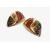 Vintage Don-Lin Enamel Clip on Earrings Large Gold Colorful Enamel Swirl Don Lin