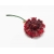 Vintage 1960s signed Sandor Red Enamel Flower Brooch or Lapel Pin