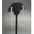 Minimalist Long Silver Pendulum Dangle Drop Clip on Earrings