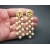 Vintage Long Gold Pearl Dangle Clip Earrings Pearl Strand Tassel Drop