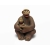 Vintage Clay Pottery Ape Chimp and Baby Sculpture Chimp Figurine Mother & Baby