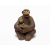 Vintage Clay Pottery Chimpanzee and Baby Sculpture Chimp Figurine Mother & Baby