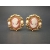 Vintage Kenneth Jay Lane KJL for Avon Cameo Clip on Earrings