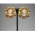 Vintage Kenneth Jay Lane KJL for Avon Cameo Clip on Earrings