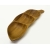 Vintage Wood Pea Pod Shaped Bowl Dish Tray 15" Long Monkey Pod Decor