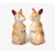 1950s Ceramic Kangaroo Salt and Pepper Shakers Made in Japan Kitsch Kitchen
