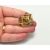 Vintage Spanish Damascene Ship Brooch Made in Spain 3D Sailing Ship Pin