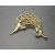 Vintage J.J. Jonette Sailfish Brooch Gold Tone Metal Sailfish Lapel Pin for Women or Men Nautical Theme Animal Fish