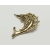 Vintage J.J. Jonette Sailfish Brooch Gold Tone Metal Sailfish Lapel Pin for Women or Men Nautical Theme Animal Fish Vintage J.J. Jonette Sailfish Brooch Gold Tone Metal Sailfish Lapel Pin