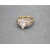 women's ring size 6 3/4 gold band marquise cut clear crystal