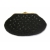 Vintage black beaded evening bag clutch purse made in Hong Kong