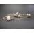 Vintage 1990s Avon Long 36" Silver Tone Chain Necklace with Silver Filigree Beads & Faux Pearls "Pearlesque Accent Necklace" 1994 with Box