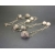 Vintage 1990s Avon Long 36" Silver Tone Chain Necklace with Silver Filigree Beads & Faux Pearls "Pearlesque Accent Necklace" 1994 with Box Vintage Avon silver filigree pearl beaded chain necklace long 36 inch