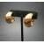 Textured gold chunky hoop clip on earrings