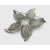 1960s Sarah Coventry Silver Flower Brooch Moonflower floral pin