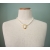Vintage Napier Pearls Teardrop Gold Collarbone Necklace 18 Inch Strand of Pearls